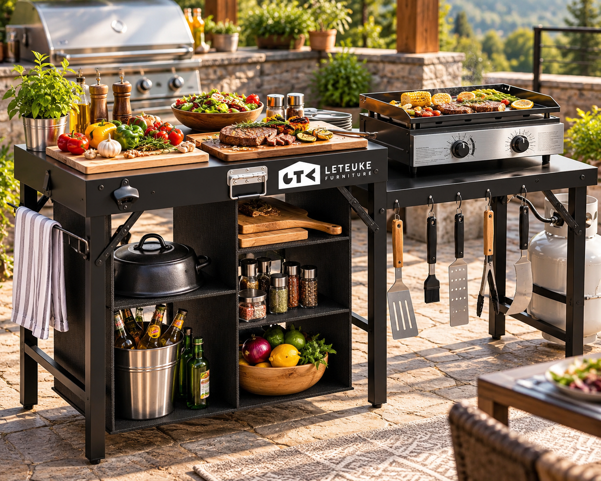 Grill Prep Tables