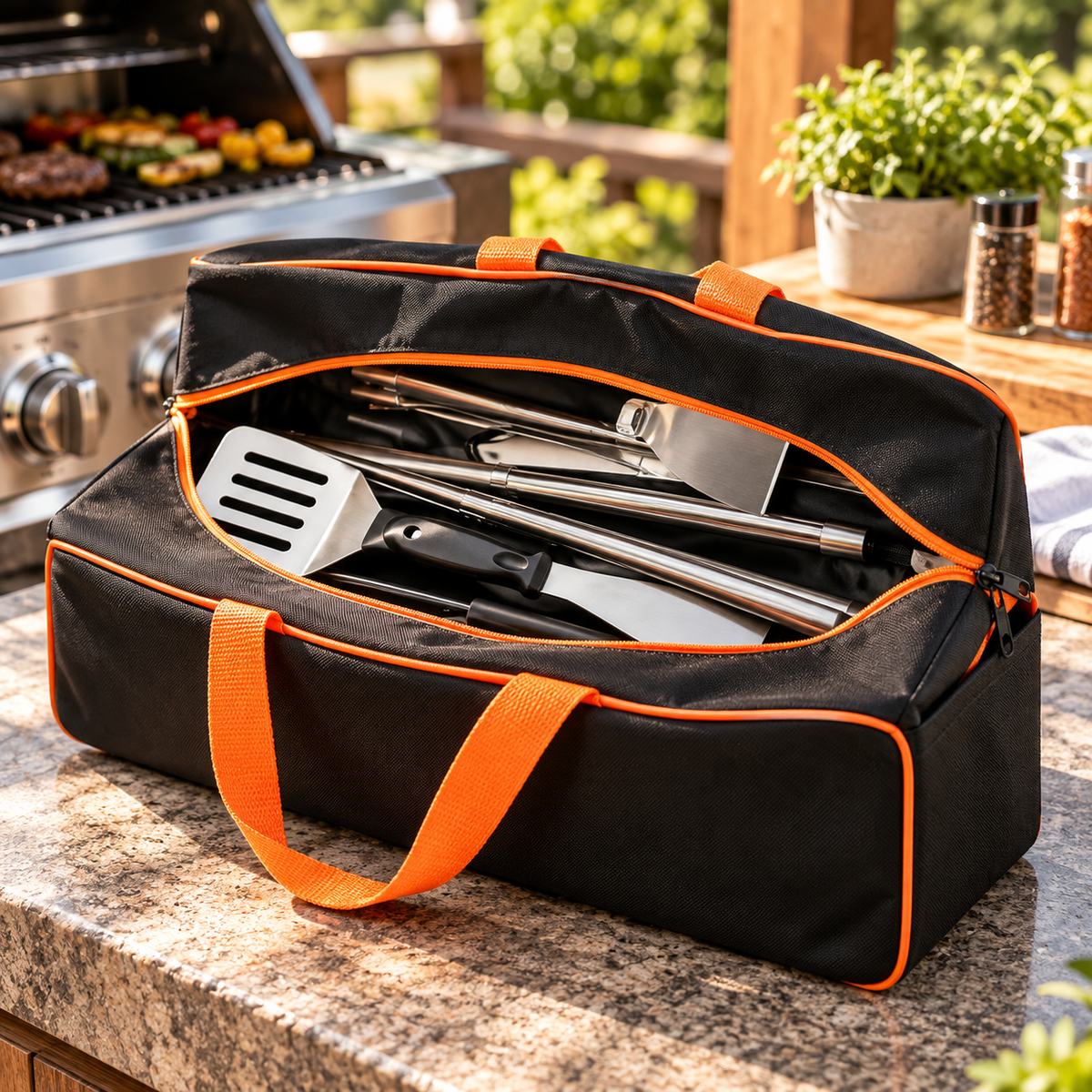 BBQ Tool Storage