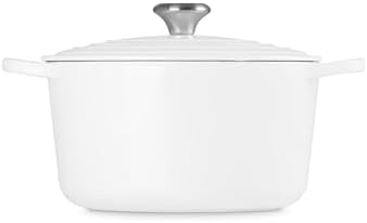 Le Creuset Enameled Cast Iron Signature Deep Round Oven, 6.5 qt., White - Image 4