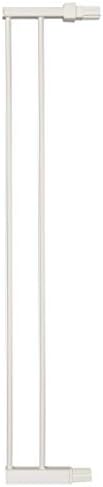 MidWest Homes for Pets Steel Pet Gate Extension; Pet Gate Extension Measures 6' Wide x 39' High in Soft White (Fits MW Model # 2939SW) by MidWestHomesForPets