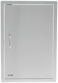 Extra Large Stainless Steel Vertical Door by Unknown