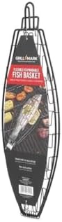 Grill Mark 8083971 Black & Silver Steel Fish Basket - Image 3