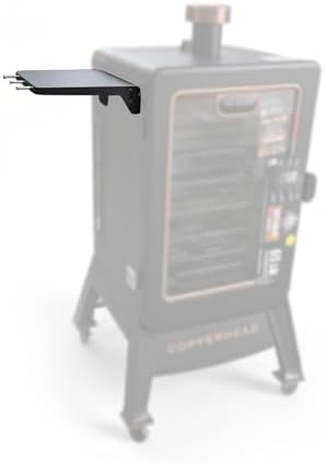 Folding Side Shelf for Pit Boss Copperhead 1300 PBV4NX 4 Series Smoker by QuliMetal