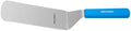 Dexter-Russell S286-8H-PCP Sani Safe Cake Turner | 8" x 3" Stainless Steel Blade | High Heat Resistant Blue Polypropylene Handle | NSF Certified | Made in USA by Dexter-Russell