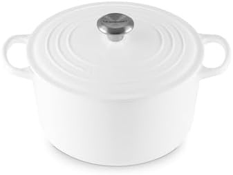 Le Creuset Enameled Cast Iron Signature Deep Round Oven, 6.5 qt., White by Unknown