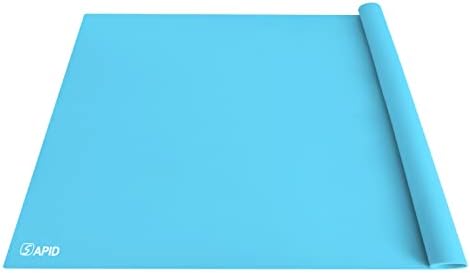 Extra Large Silicone Mat Kitchen Counter Heat Resistant Table Mat 36" x 24" by SAPID