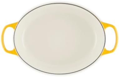 Le Creuset Enameled Cast Iron Oval Dutch Oven, 6.75 qt., Nectar - Image 3