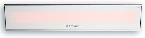 Bromic Platinum Smart Heat 2300W Electric Patio Heater - Radiant Infrared, 208V, White Finish - BH0320020 by BromicHeating