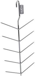 INGRILL Multi-Level Hanging Skewer Rack for Smoker & Barrel Grill – 304 Stainless Steel Vertical BBQ Rack for Sausages, Corn, Meat & Vegetables by InGrill