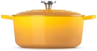Le Creuset Enameled Cast Iron Round Dutch Oven, 5.5 qt., Nectar - Image 4
