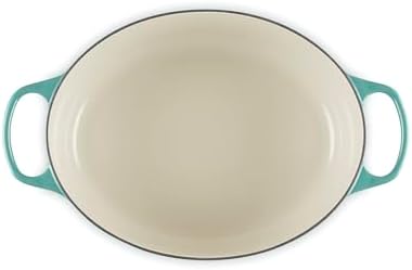 Le Creuset Enameled Cast Iron Oval Dutch Oven, 6.75 qt., Riviera - Image 3