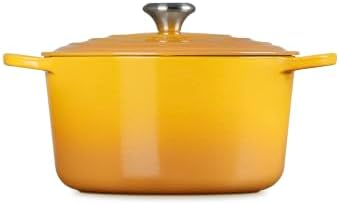 Le Creuset Enameled Cast Iron Signature Deep Round Oven, 6.5 qt., Nectar - Image 4