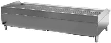 Kratos 60" Wide Five Burner Countertop Gas Radiant Charbroiler - Image 6