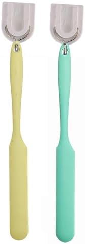 4 Pcs Silicone Jar Spatula Set - Long Handle Sourdough Scraper, Skinny Spatula for Jars, Bottles, and Containers, Non-Stick Heat Resistant Cake Cream Spatulas - Image 7