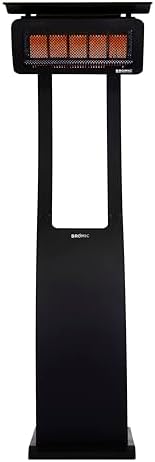 Bromic Tungsten Smart Heat Freestanding 11000W Gas Patio Heater - Propane Gas (LPG), 500 Series, 110V, Black Finish - BH0510001 - Image 2