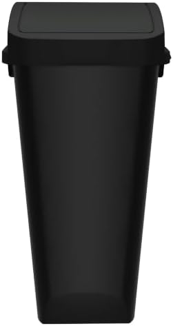 Glad Trash Can with Clorox Odor Protection | Linkable, 12 Gallon, Black by GladTrashFoodStorage
