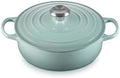 Le Creuset Enameled Cast Iron Round Wide Dutch Oven, 3.5 qt., Sea Salt by Unknown