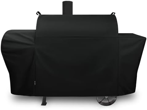 Grill Cover for Oklahoma Joe's Longhorn Combo Grill, Heavy Duty Waterproof Oklahoma Joe's Longhorn Combo Charcoal Gas Smoker BBQ Covers by Unknown
