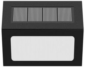 XLUX Warm White Solar Lights for Deck Step Fence, Black SST Housing, 6 Pack - Image 4