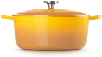 Le Creuset Enameled Cast Iron Round Dutch Oven, 7.25 qt., Nectar - Image 4