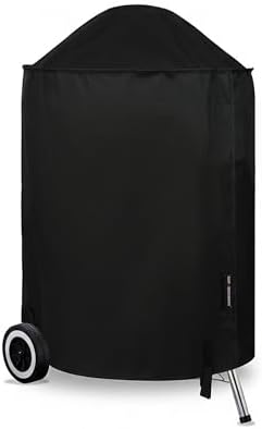 Suphomeware 18 Inch Kettle Grill Cover for Weber Original Charcoal Grills by SUPHOMEWARE