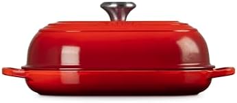 Le Creuset Enameled Cast Iron Oval Bread Oven, 11.5 inch, Cerise - Image 4