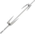 Stainless Steel Air Fryer Forks for Bbq, Rotisserie Chicken, and Home Cooking - 13.46 Inch Skewers for Grilling Metal Cooking Utensil Set by DOITOOL