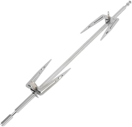 Stainless Steel Air Fryer Forks for Bbq, Rotisserie Chicken, and Home Cooking - 13.46 Inch Skewers for Grilling Metal Cooking Utensil Set by DOITOOL