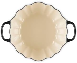 Le Creuset Enameled Cast Iron Signature Pumpkin Cocotte, 4 qt., Licorice - Image 5