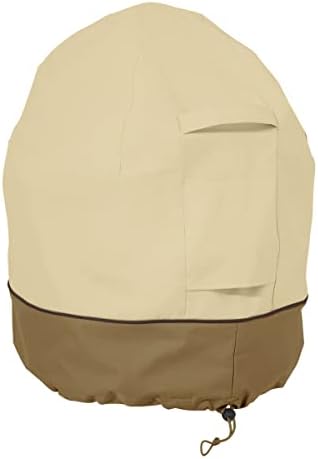 Classic Accessories Veranda Water-Resistant Kamado Mini Ceramic BBQ Grill Cover, 20.5 x 21.5 x 27 Inch by ClassicAccessories