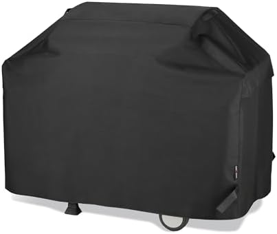 Unicook Heavy Duty Waterproof Grill Cover for Outdoor Grill 65 Inch, Black by UNICOOK