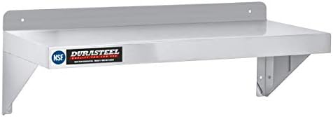 DuraSteel Stainless Steel Wall Shelf - 36" Wide x 12" Deep Commercial Grade - NSF Certified - Industrial Appliance Equipment (Restaurant, Bar, Home, Kitchen, Laundry, Garage and Utility Room) - Image 4