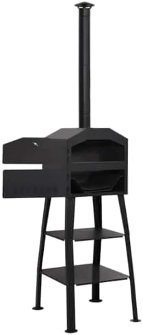 Outdoor Pizza Oven Charcoal Fired with 2 Fireclay Stones by Unknown