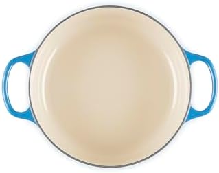 Le Creuset Enameled Cast Iron Round Wide Dutch Oven, 3.5 qt., Marseille - Image 3