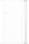 Lumizone Extra Tall Cat Gate Extension Kit 61.02" High 4.13" Wide White by Lumizone