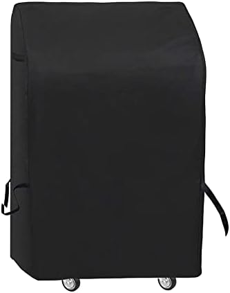iCOVER 2 Burner Grill Cover - 600D Heavy Duty 32 Inch Grill Cover Waterproof, Compatible with Weber Char-Broil Brinkmann Nexgrill with Collapsed Side Tables, Fade & UV Resistant by iCOVER