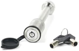 Weigh Safe Hitch Locking Pin - Stainless Steel Towing Accessory - Fits 2", 2.5" & 3" Receivers - Features a Dust Cover by WeighSafe
