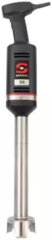Sammic XM-32 Immersion Stick Blender, Handheld Commercial Food Blender, 48 qt. Capacity, 14.41" Detachable Stainless Steel Arm, 3.6" Bell, Y-Blade, Fixed Speed, Wall Mount, 120V by Sammic
