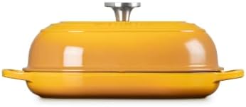 Le Creuset Enameled Cast Iron Oval Bread Oven, 11.5 inch, Nectar - Image 4