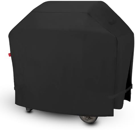 Grill Cover for Weber Genesis E-315,S-315,E-325,E-330,E-335,S-335; Char-Broil 28" Cooking Station; Monument Denali 405 & 425; SG6002R,Full-Length Heavy Duty, Waterproof 60" BBQ Cover by CoverGeny