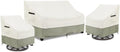 Rileytee Patio Furniture Cover Set for 2 Patio Chairs &1Outdoor Couch,Small by Rileytee