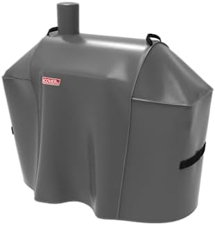 Offset Smoker Cover, Waterproof Grill Cover, 56.5 inch Brown Fits Expert Grill - Image 3