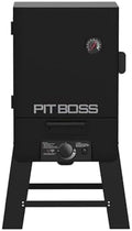 Pit Boss 3-Series Electric Vertical Smoker with Analog Controller and Wood Chip Tray, 880-Sq. In. 4-Rack Cooking Space, 100°F to 300°F Temperature Range, Black by PitBoss%C2%AEGrills