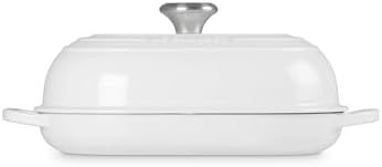 Le Creuset Enameled Cast Iron Oval Bread Oven, 11.5 inch, White - Image 4