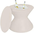 Ledge Lounger Pool Side Table, Ice Bin in Pool Table with Lid by LedgeLounger