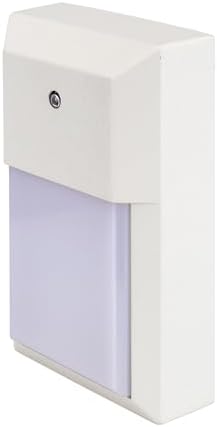 LIT-PaTH Outdoor Wall Light Fixture, Aluminum, LED 5000K, White, 1 Pack - Image 5