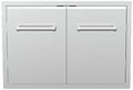SPIRE 33" Built-in Double Access Door, Stainless Steel, Heavy-Duty Handles, Universal Mount, Perfect for Outdoor Kitchens & Islands, BBQ, Outdoor Grilling, Backyards, 780-0018B by Spire