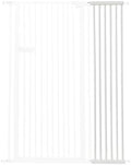 Lumizone Extra Tall Cat Gate Extension Kit 55.12" High 12.6" Wide White by Lumizone