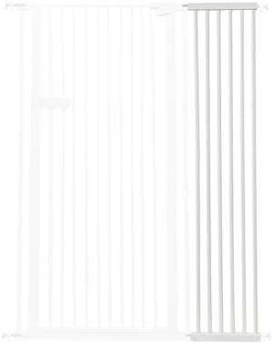 Lumizone Extra Tall Cat Gate Extension Kit 55.12" High 12.6" Wide White by Lumizone
