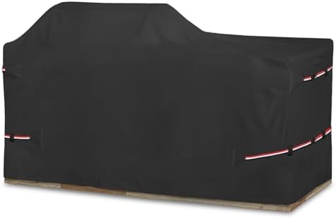 98 Inch Island Grill Cover - 600D Heavy Duty Waterproof All Weather Protection Extra Large Grill Covers,Island with Left/Right Grill Head,Grill Cover for Outdoor Grill, BBQ Cover by Osileyo